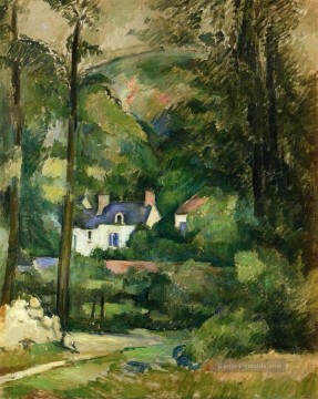 Paul Cézanne Werke - Häuser im Grünen Paul Cezanne